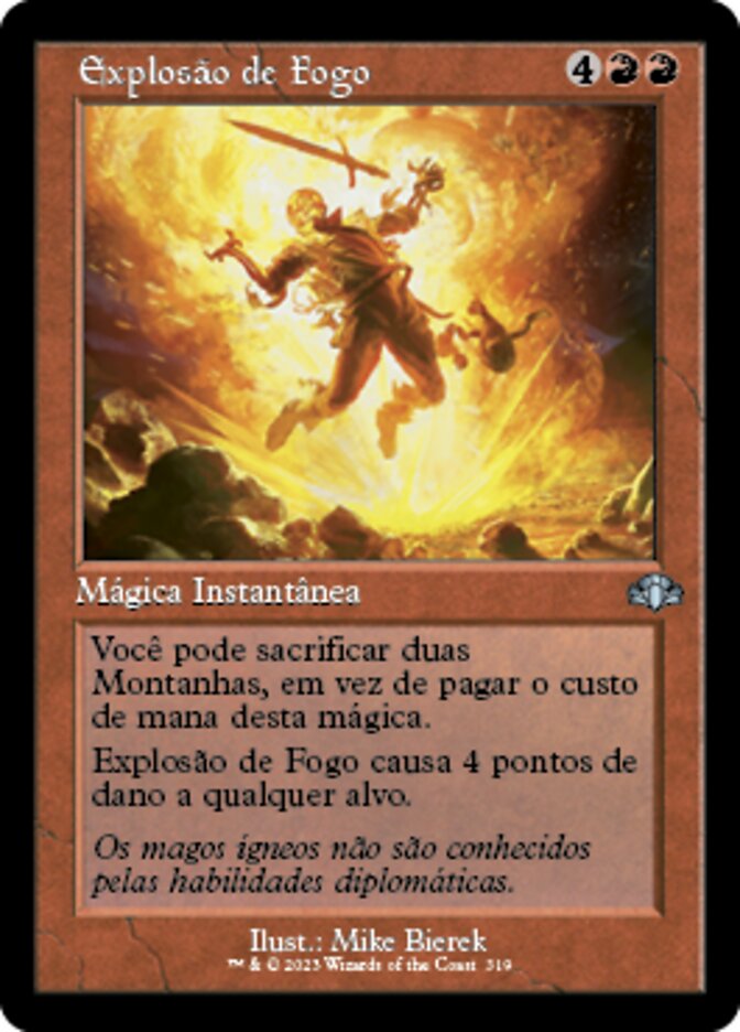 Explosão de Fogo