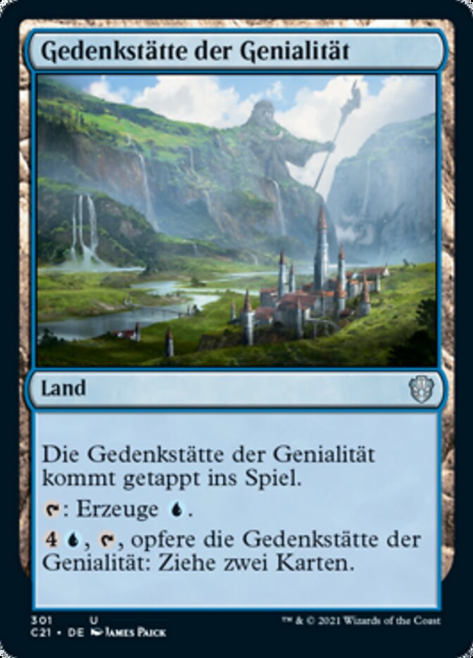Gedenkstätte der Genialität