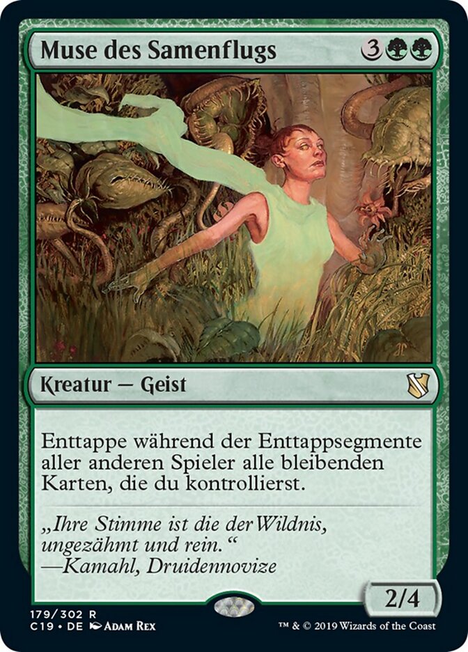 Muse des Samenflugs