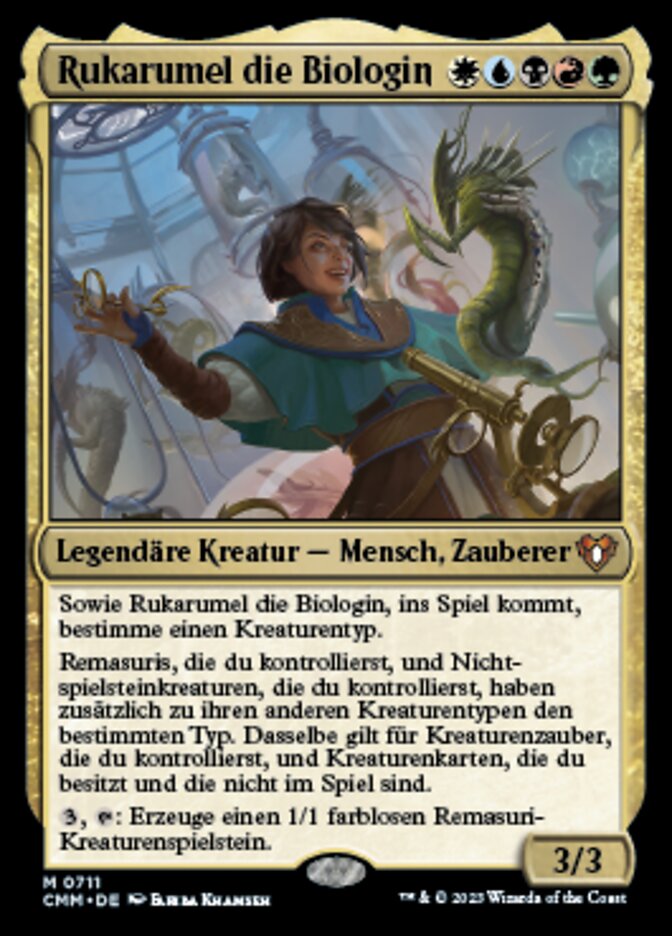 Rukarumel die Biologin