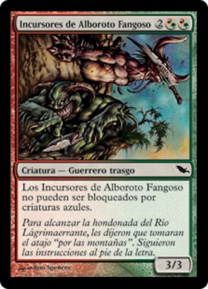 Incursores de Alboroto Fangoso