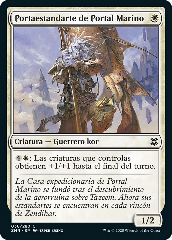 Portaestandarte de Portal Marino