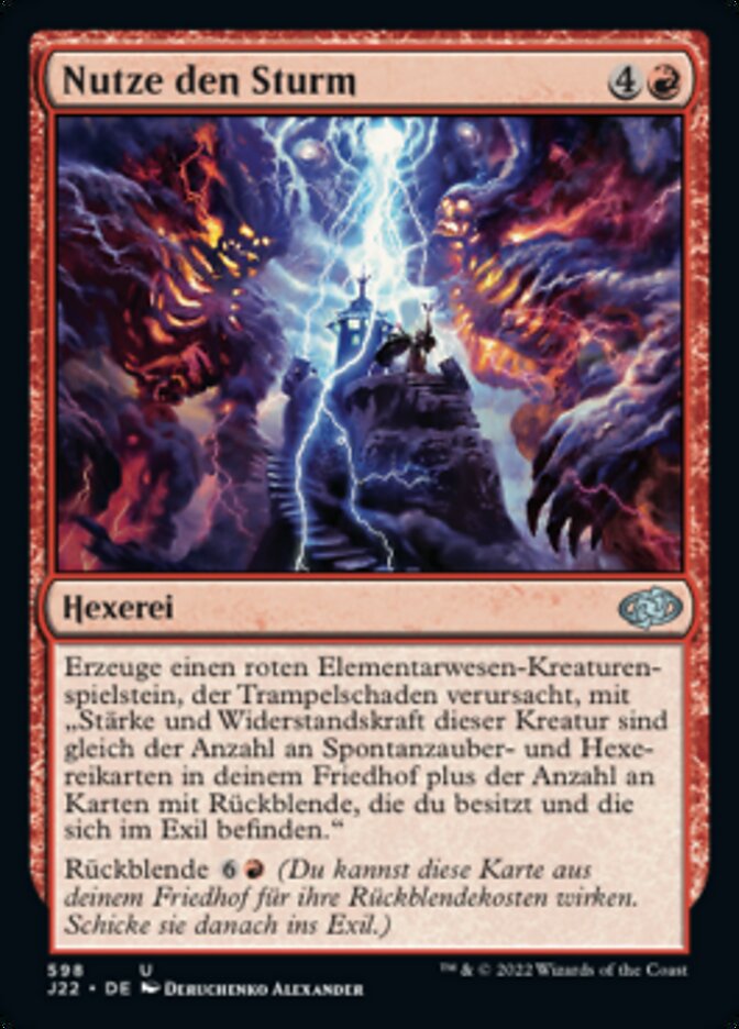 Nutze den Sturm