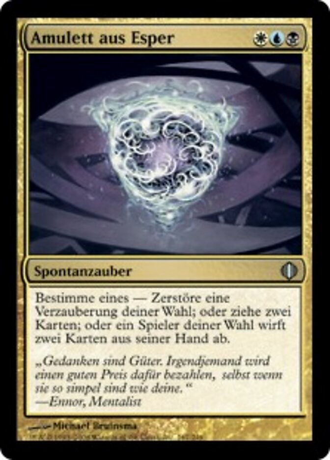 Amulett aus Esper
