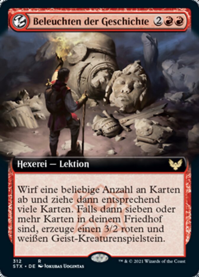 Beleuchten der Geschichte