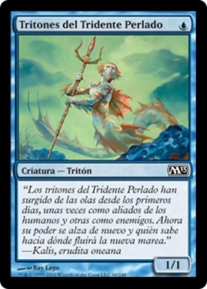 Tritones del Tridente Perlado