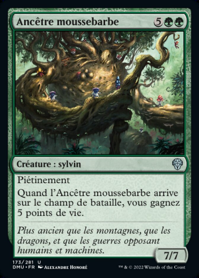 Ancêtre moussebarbe