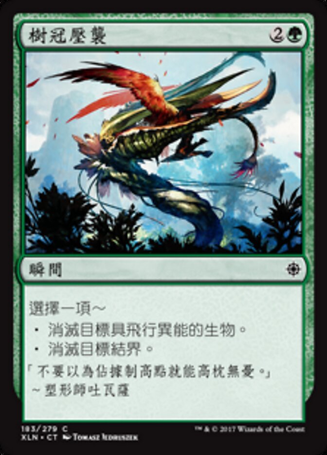 樹冠壓襲