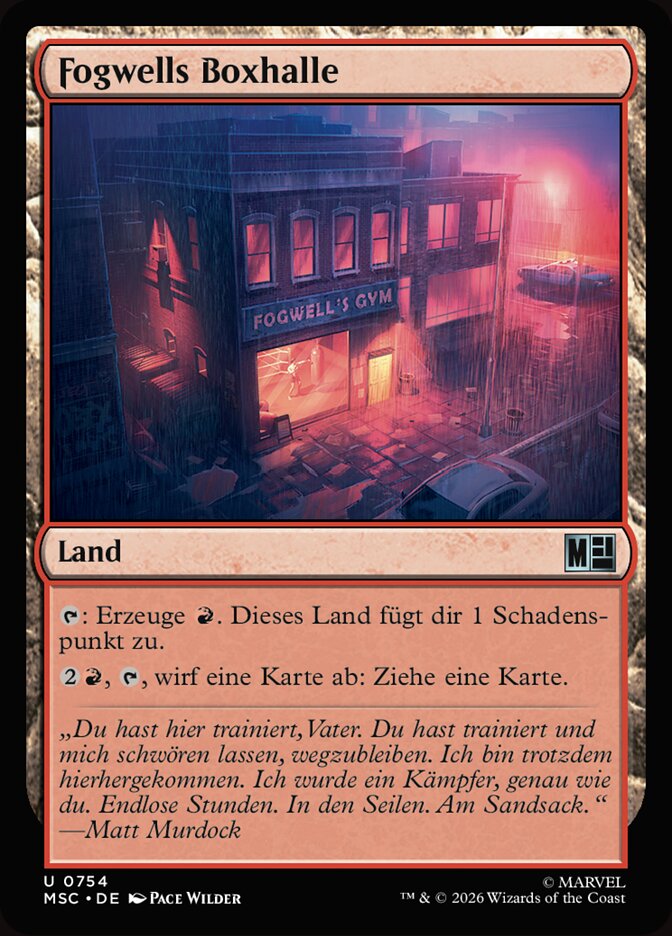 Fogwells Boxhalle