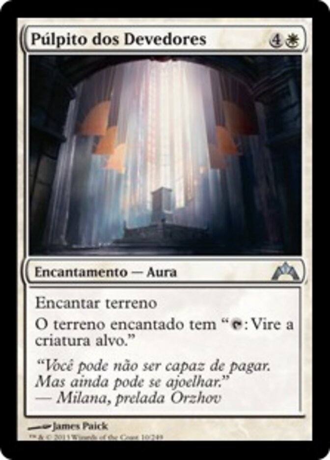 Púlpito dos Devedores
