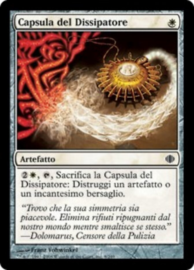 Capsula del Dissipatore