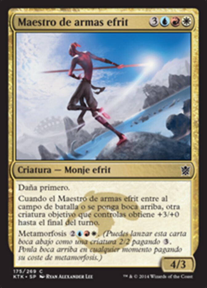 Maestro de armas efrit