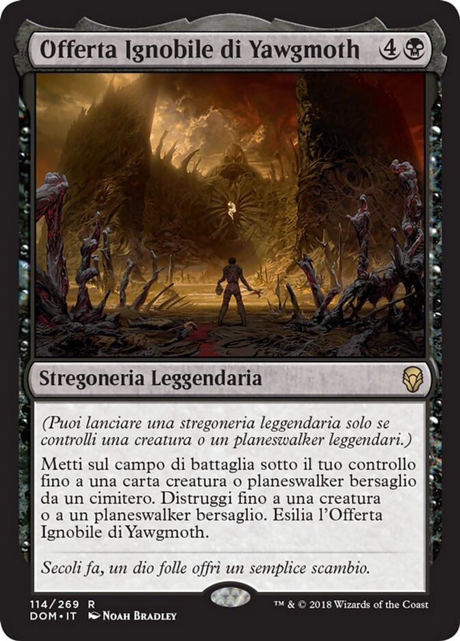 Offerta Ignobile di Yawgmoth