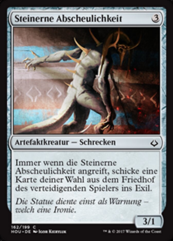 Steinerne Abscheulichkeit