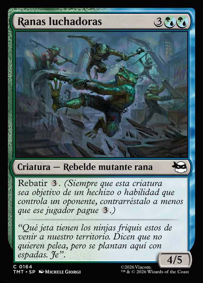 Ranas luchadoras