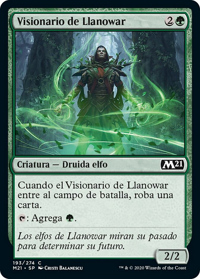 Visionario de Llanowar