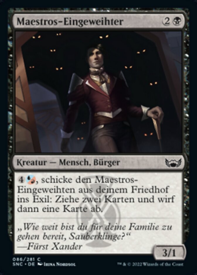 Maestros-Eingeweihter