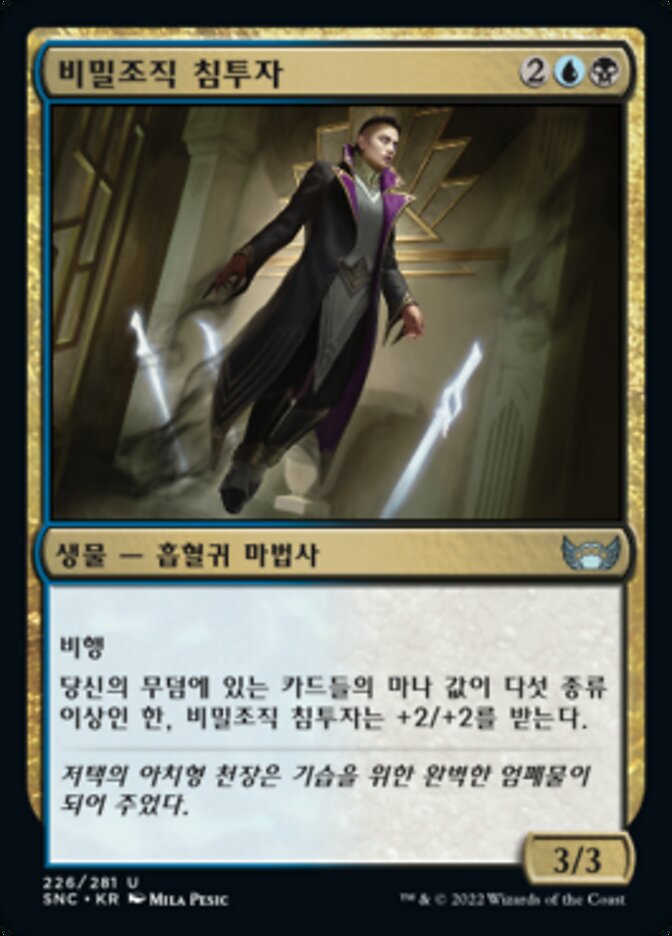비밀조직 침투자
