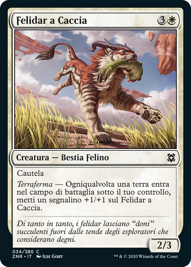 Felidar a Caccia