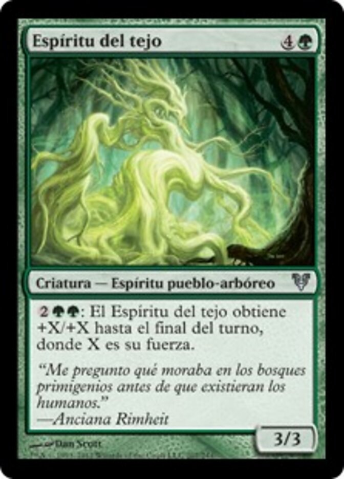 Espíritu del tejo