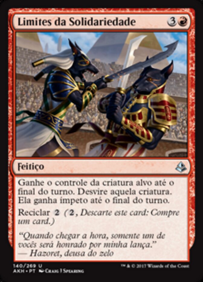 Limites da Solidariedade