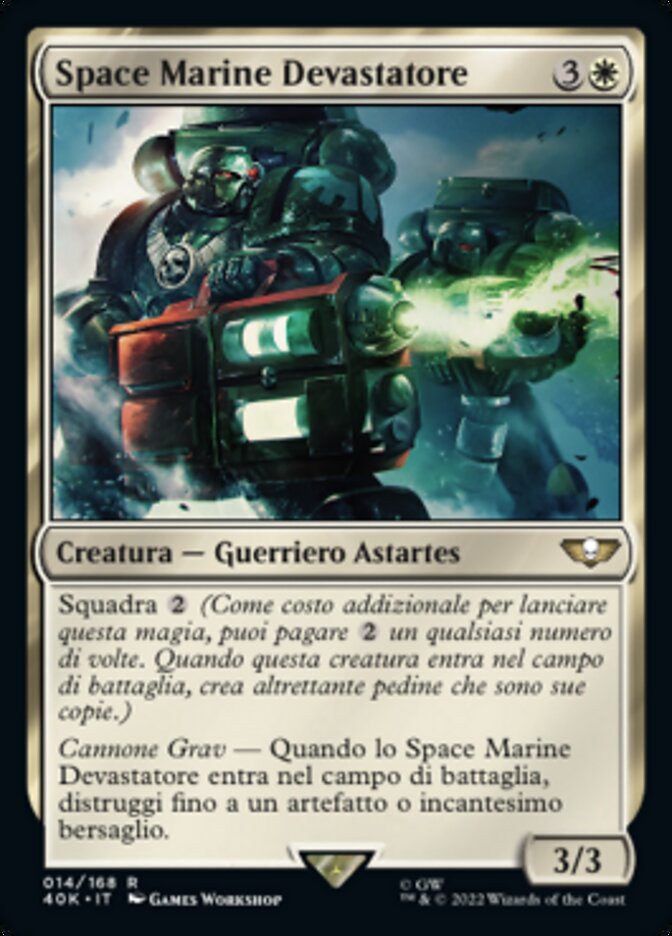 Space Marine Devastatore