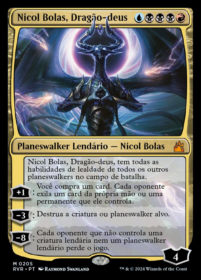 Nicol Bolas, Dragão-deus