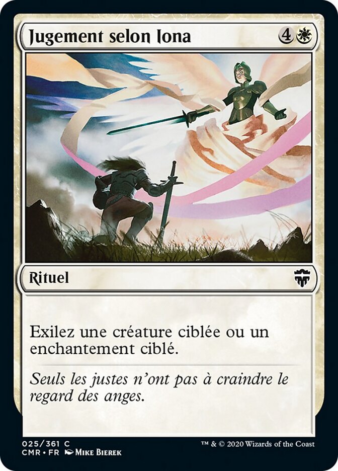 Jugement selon Iona