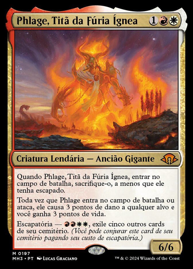 Phlage, Titã da Fúria Ígnea