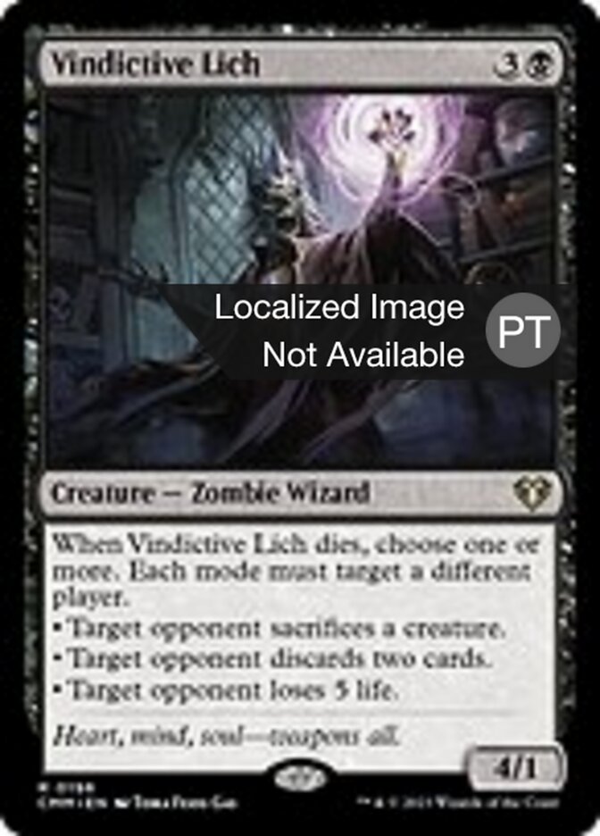 Lich Vingativo