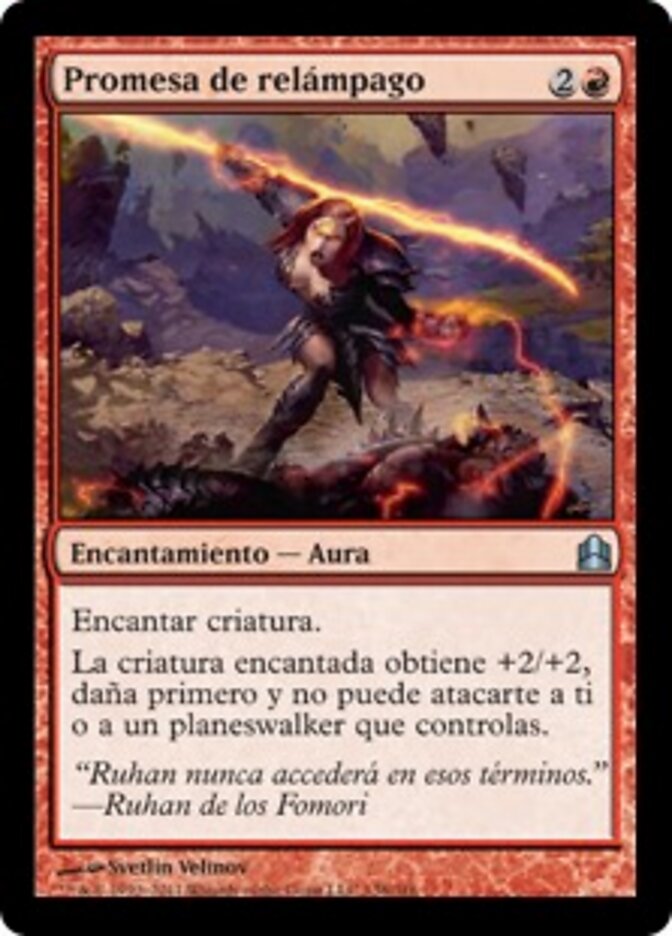 Promesa de relámpago