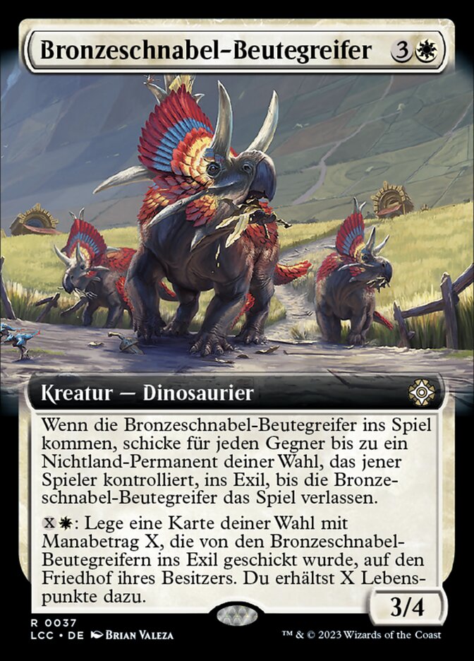 Bronzeschnabel-Beutegreifer