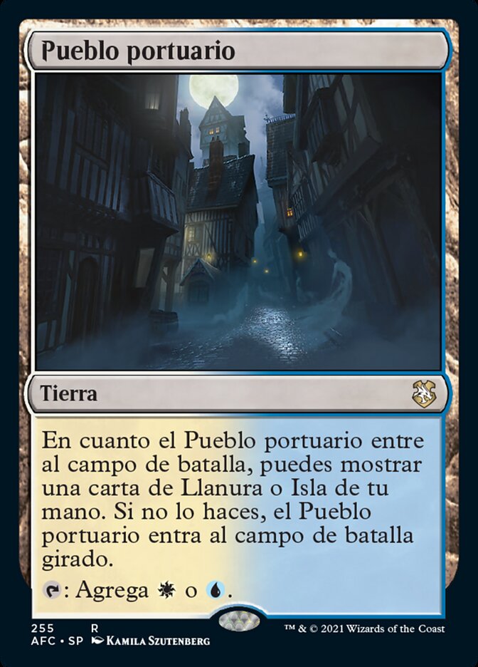Pueblo portuario