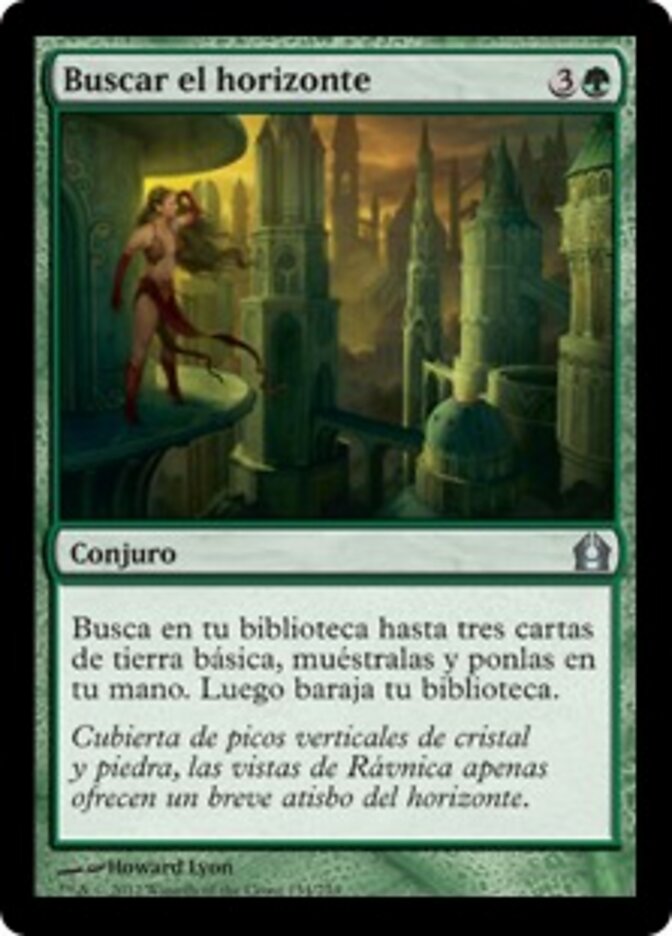 Buscar el horizonte