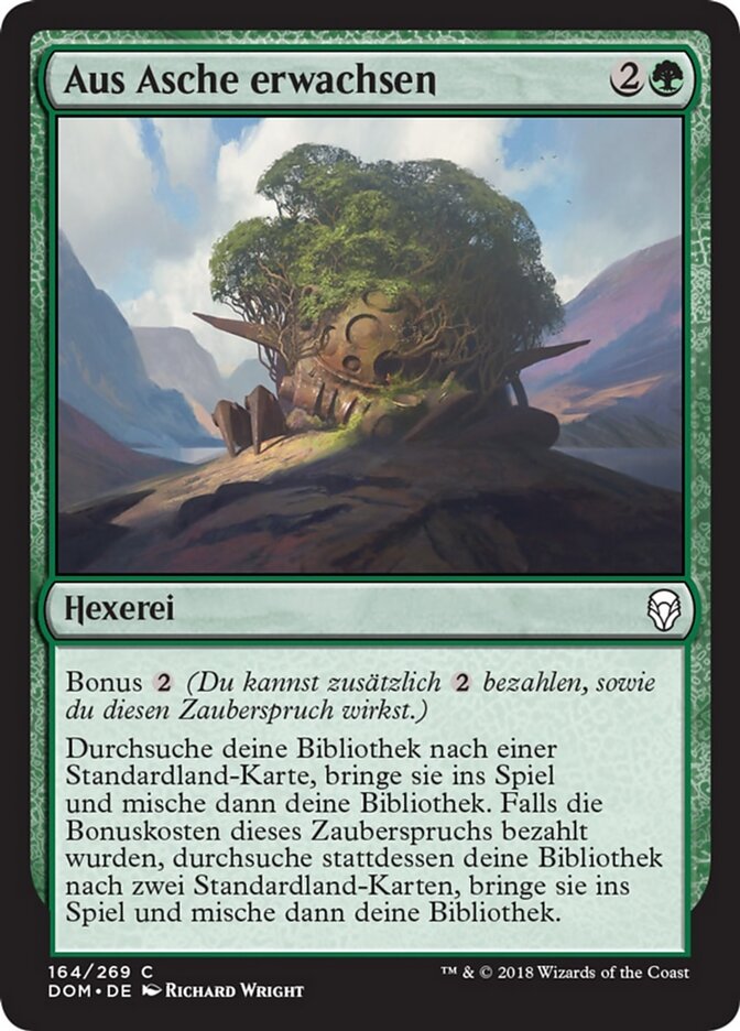 Aus Asche erwachsen