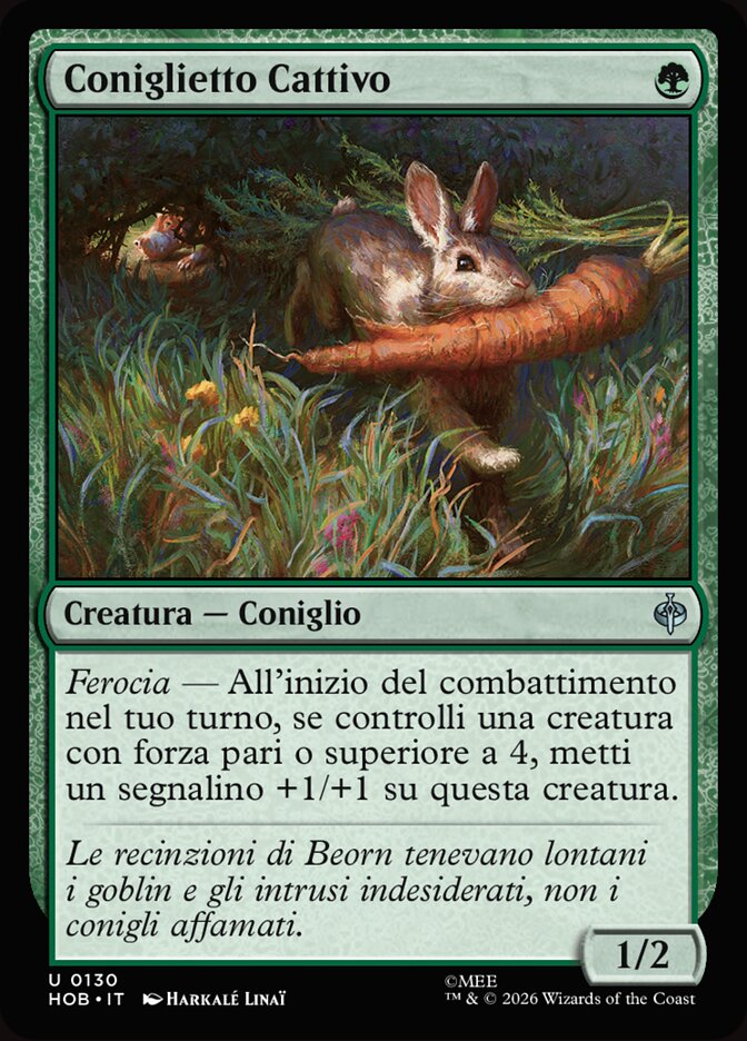 Coniglietto Cattivo