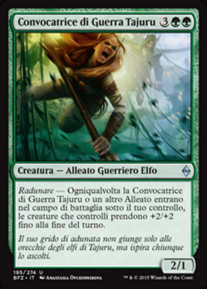 Convocatrice di Guerra Tajuru