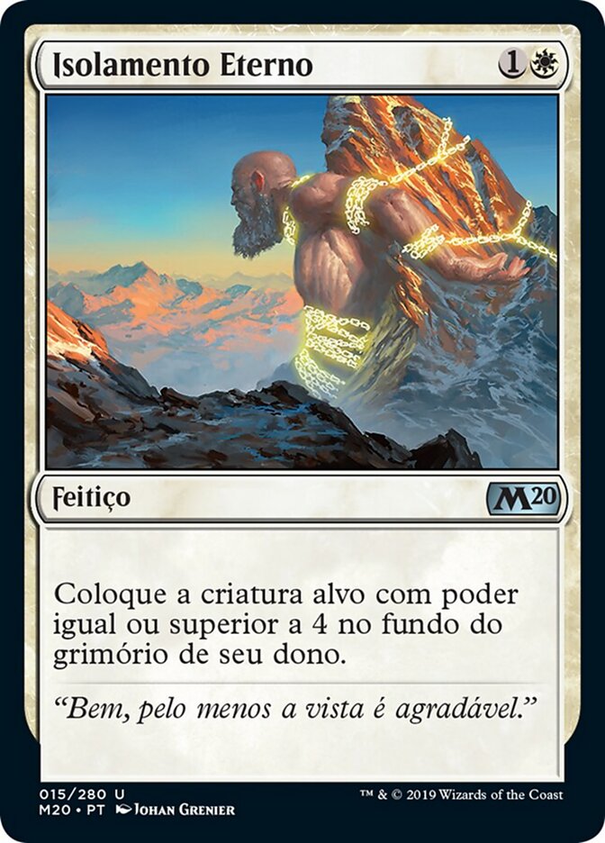 Isolamento Eterno