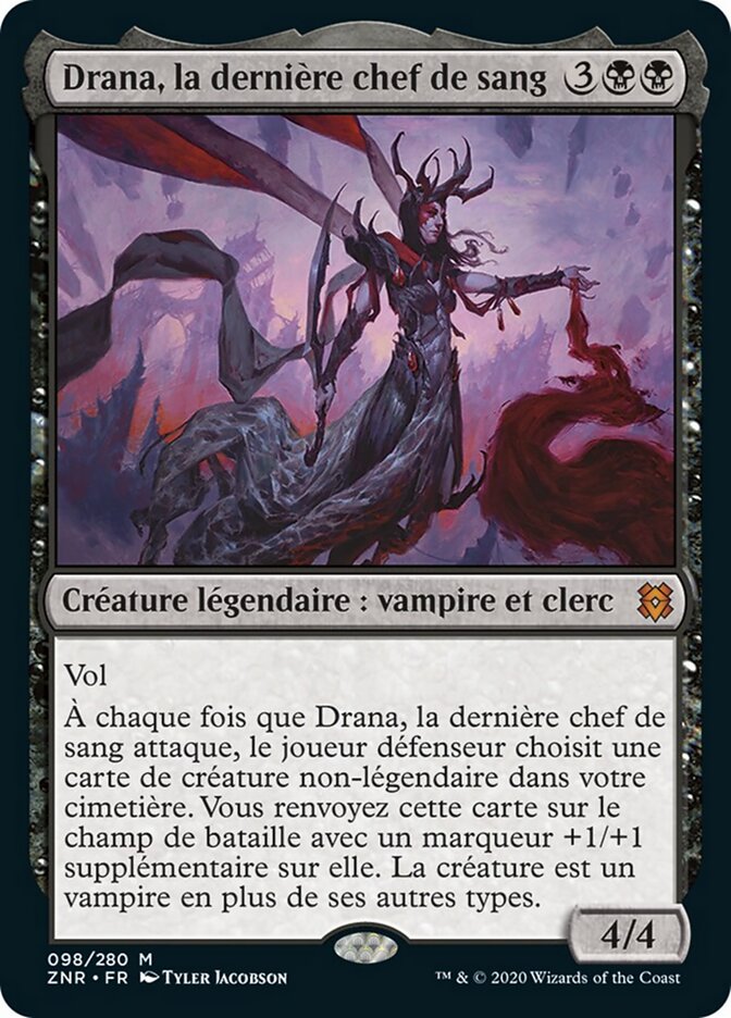 Drana, la dernière chef de sang
