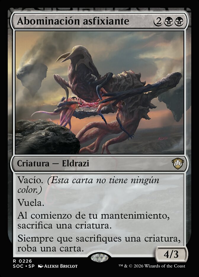 Abominación asfixiante