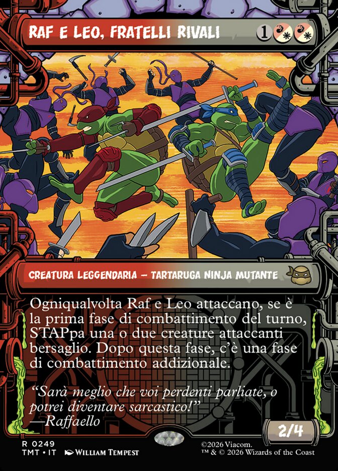 Raf e Leo, Fratelli Rivali