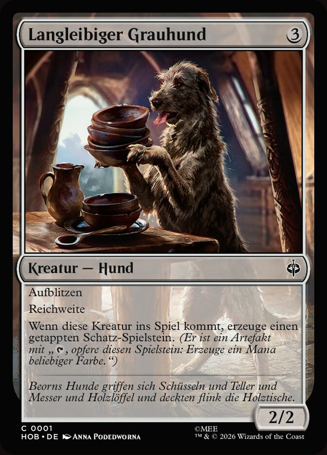 Langleibiger Grauhund
