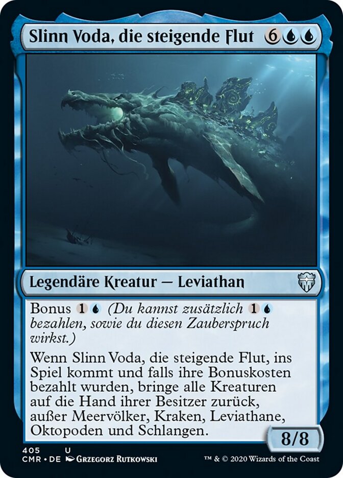 Slinn Voda, die steigende Flut