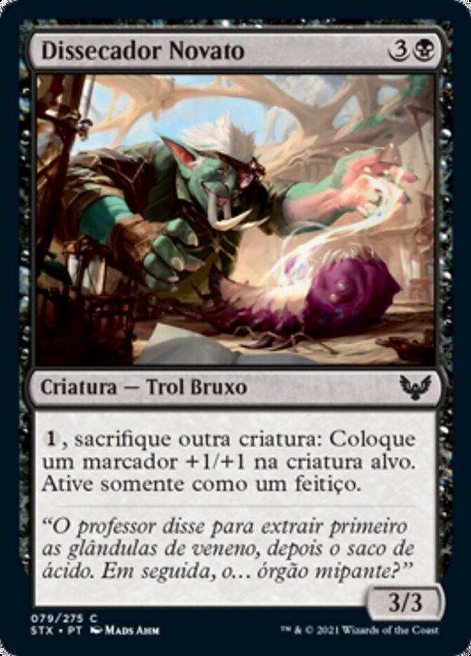Dissecador Novato