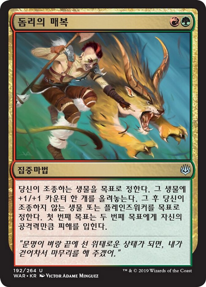 돔리의 매복
