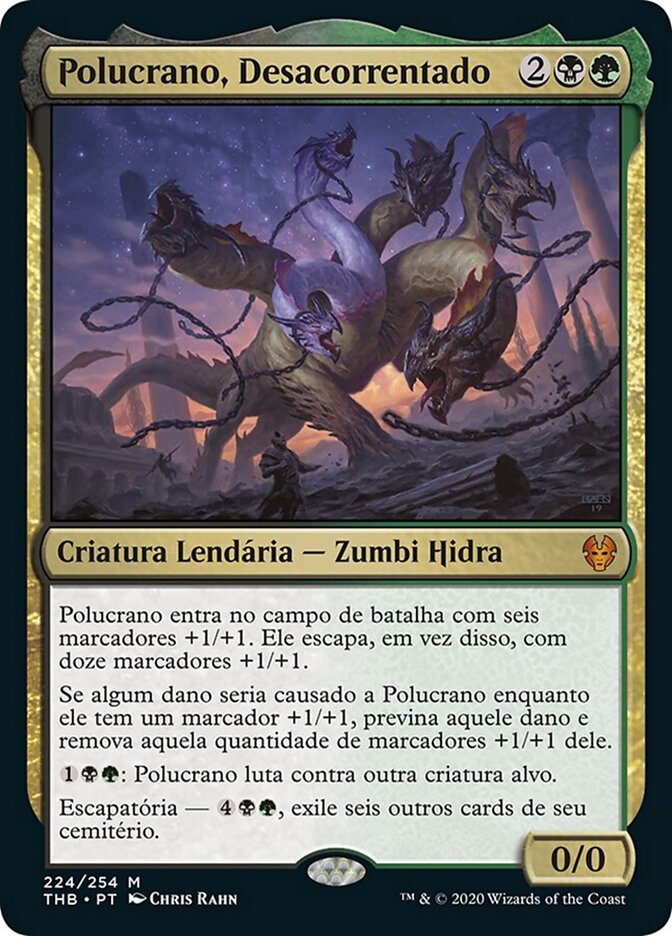 Polucrano, Desacorrentado