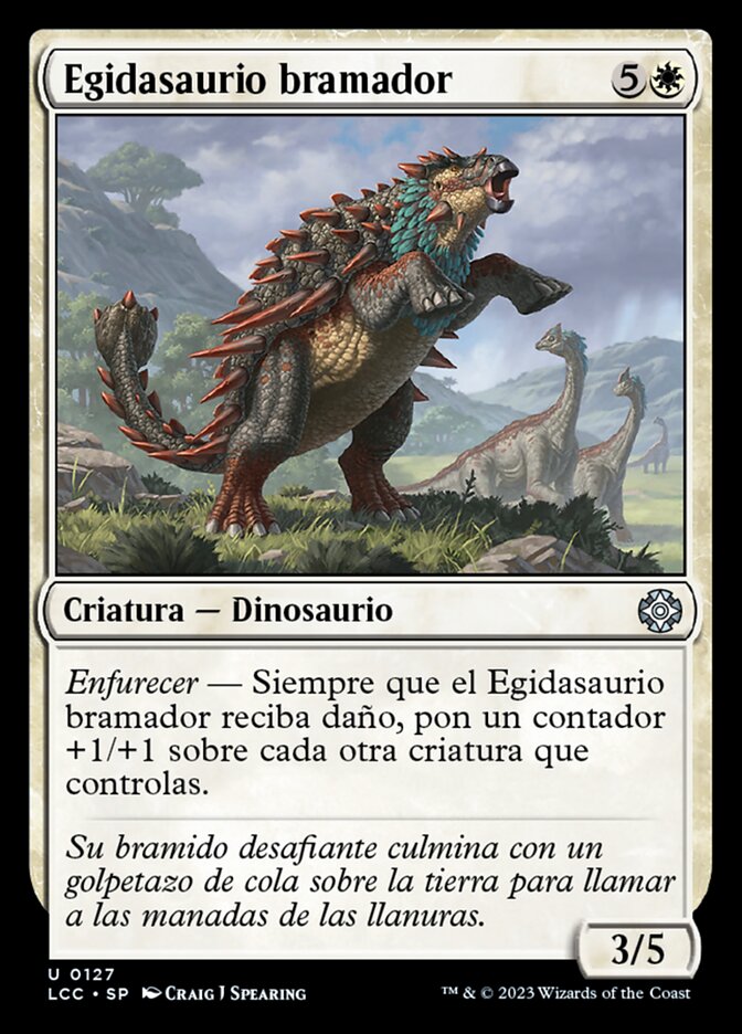 Egidasaurio bramador
