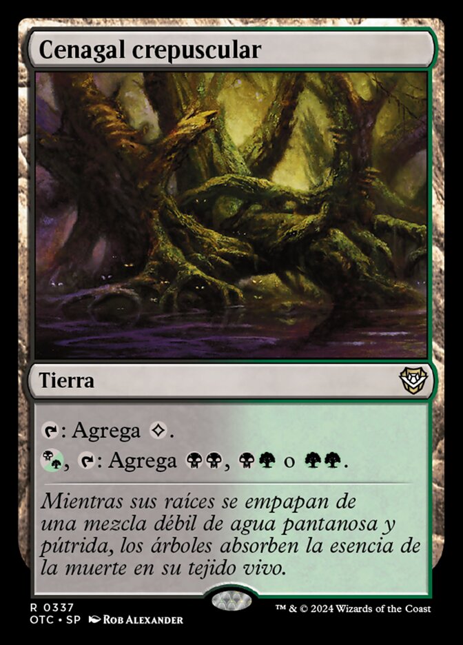 Cenagal crepuscular