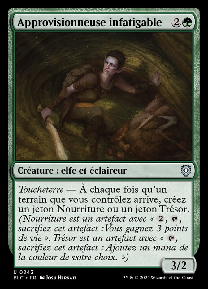 Approvisionneuse infatigable