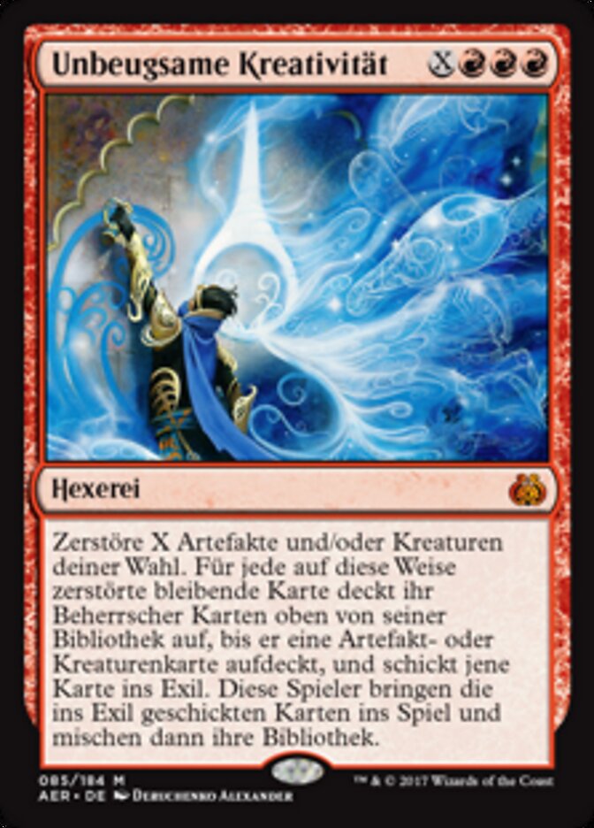 Unbeugsame Kreativität
